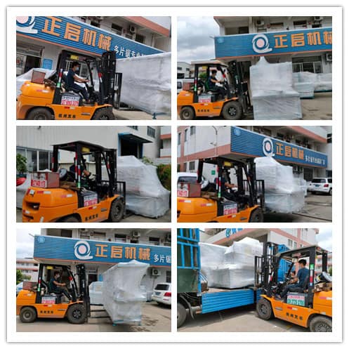 2021年7月1日發往佛山市順德區北滘鎮-ZQ300方木多片鋸、動力