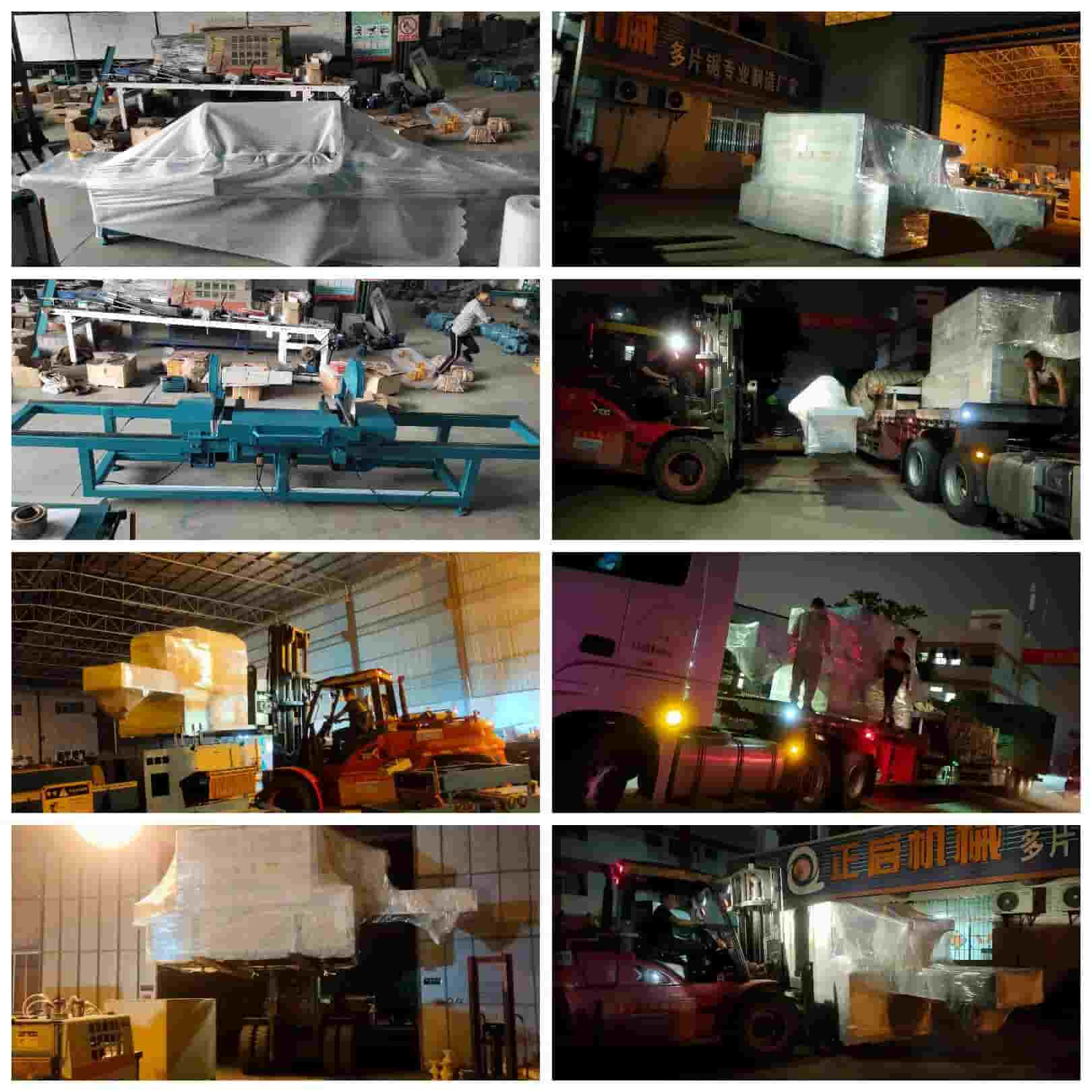 2021年發往新疆哈密市-ZQ500原木多片鋸、