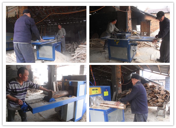 湖南長德-原木多片鋸、清邊機工作圖