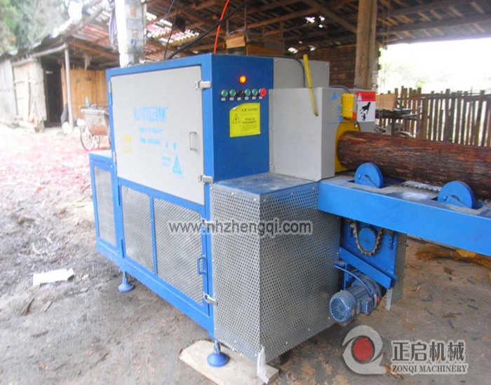 廣西河池加工現場圓木多片鋸20機