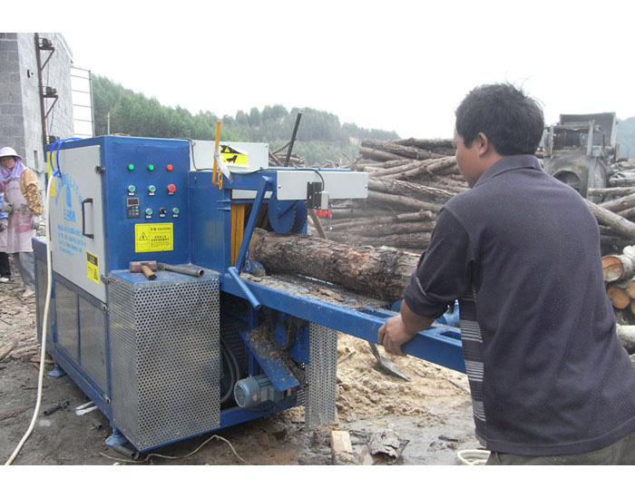 廣西省-南寧市-安吉-圓木多片鋸加工現場