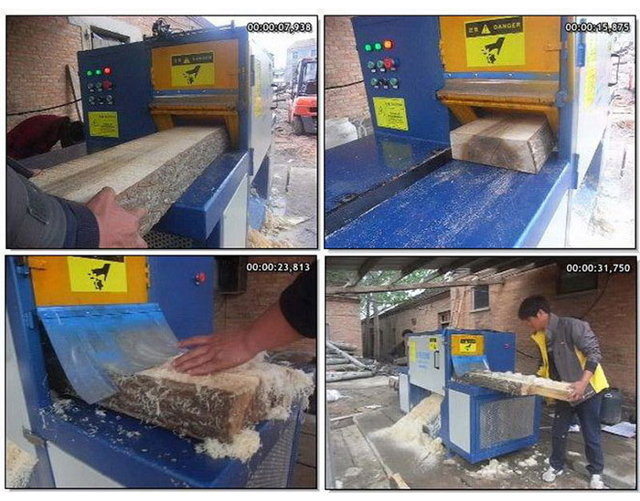 江蘇省-濱海市-運河鎮-方木多片鋸--揚木加工現場