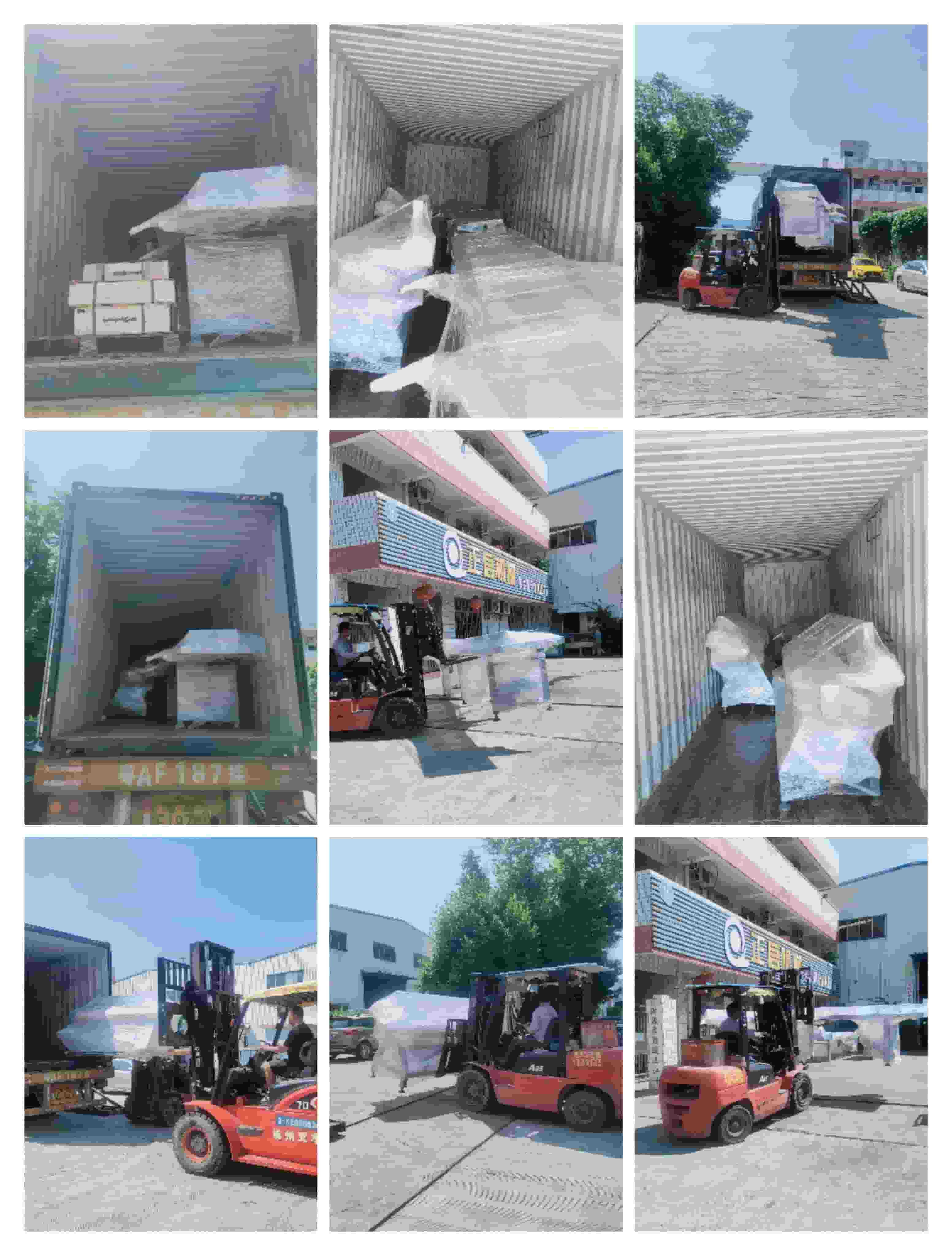 2023年10月12日發(fā)捷裝柜&nbsp;4號柜-方木自動進料架2個、翻轉自動